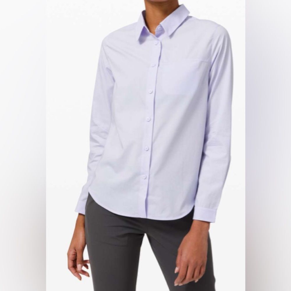 Lululemon Women’s Full Day Ahead Tech Casual Button Down Shirt 4